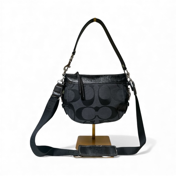 Coach Zoe Mini Signature Shoulder Bag with Original Crossbody Strap 😍 - Picture 6 of 17